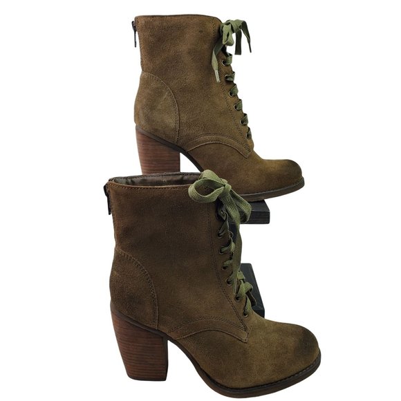 Sbicca Vtg Collection Bridge Suede Zip Ankle Boots 6.5 - Picture 4 of 12